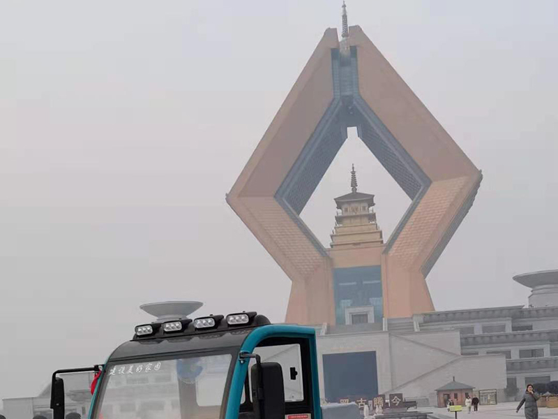 法門寺(國家5A級(jí)景區(qū))采購掃地機(jī)選擇了西安高樂美